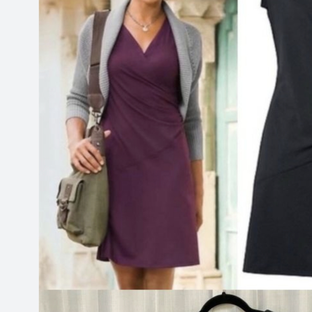 Athleta Nectar Faux Wrap Dress